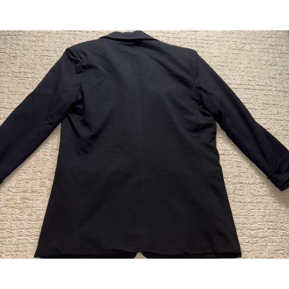ELLISON Women's Black Blazer Long Sleeve Open Front Casual Tailored Small New - Picture 7 of 7